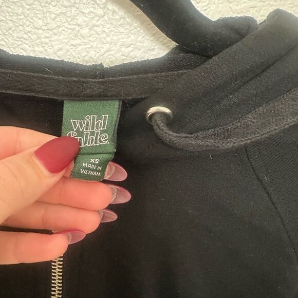 Black Zip Up Jacket - Picture 3 of 4